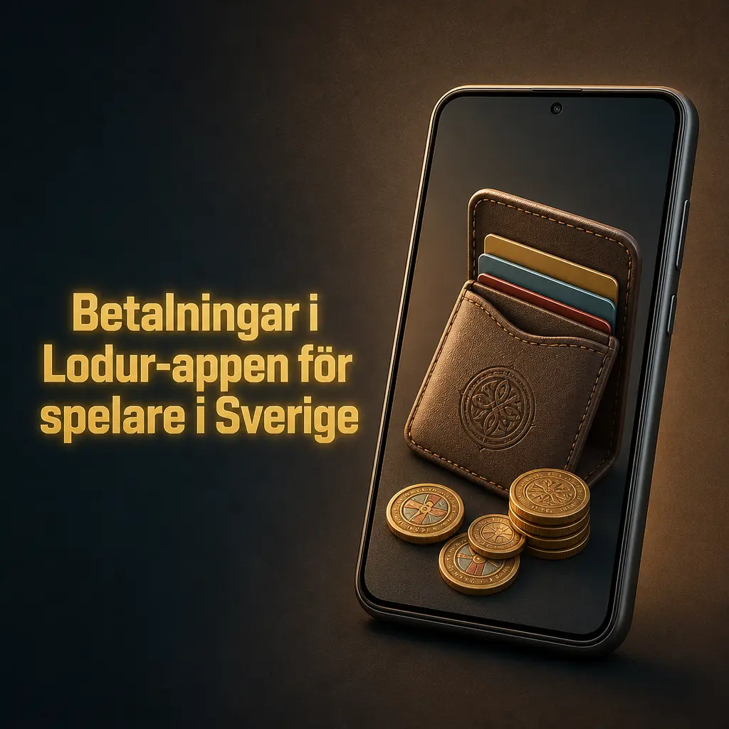 Betalmetoder i Lodur-appen