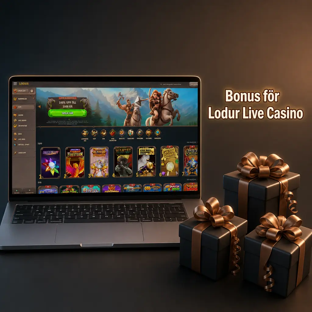 Lodur Live Casino bonus för nya spelare