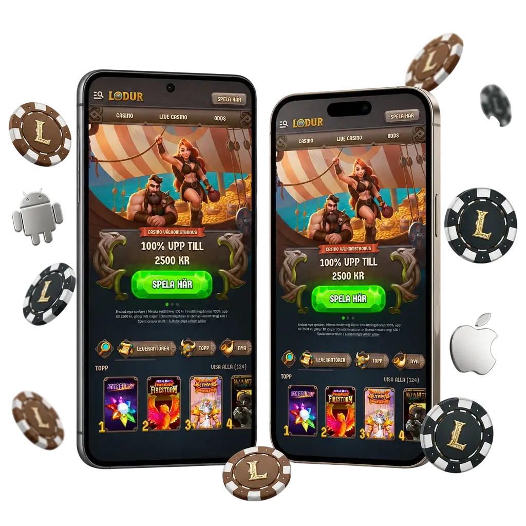 Lodur-appen för Android och iOS
