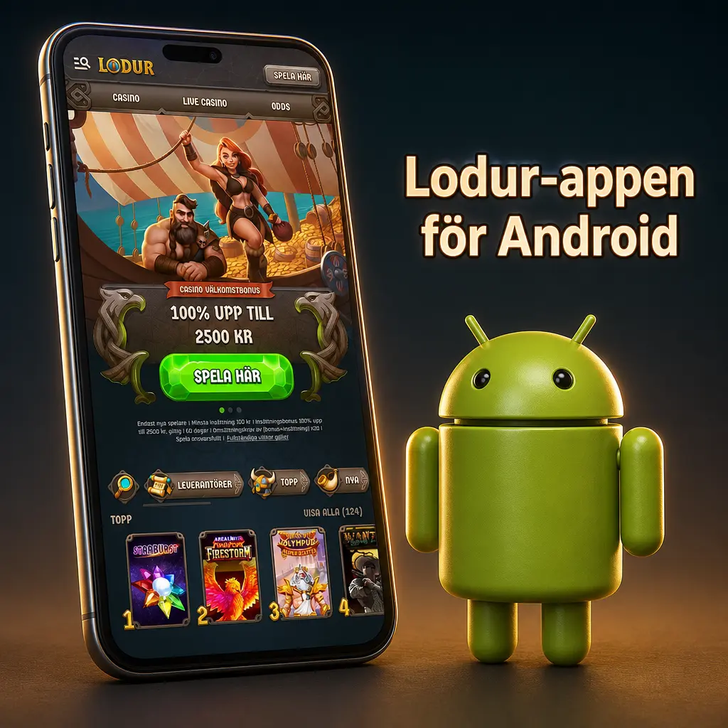 Lodur-appen för Android