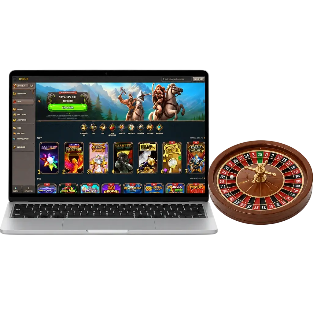 Lodur Casino spelplattform för onlinespel i Sverige