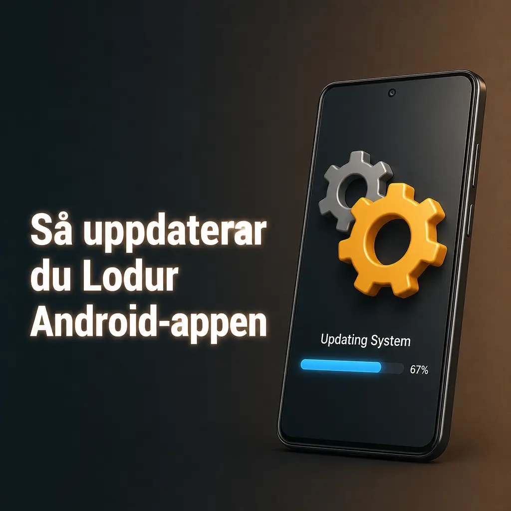 Uppdatering av Lodur Android-appen
