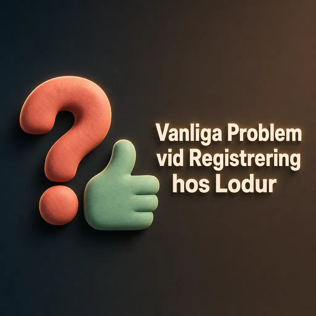 Spelare löser registreringsproblem hos Lodur